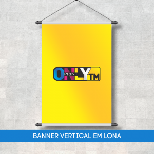 Banner Lona Vertical 4x0  Madeira e Cordinha 