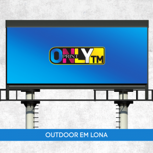 Outdoor Lona 280g 900x300cm 4x0  Somente Impressão 
